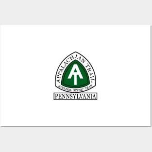 Appalachian Trail National Scenic Trail Pennsylvania PA Posters and Art